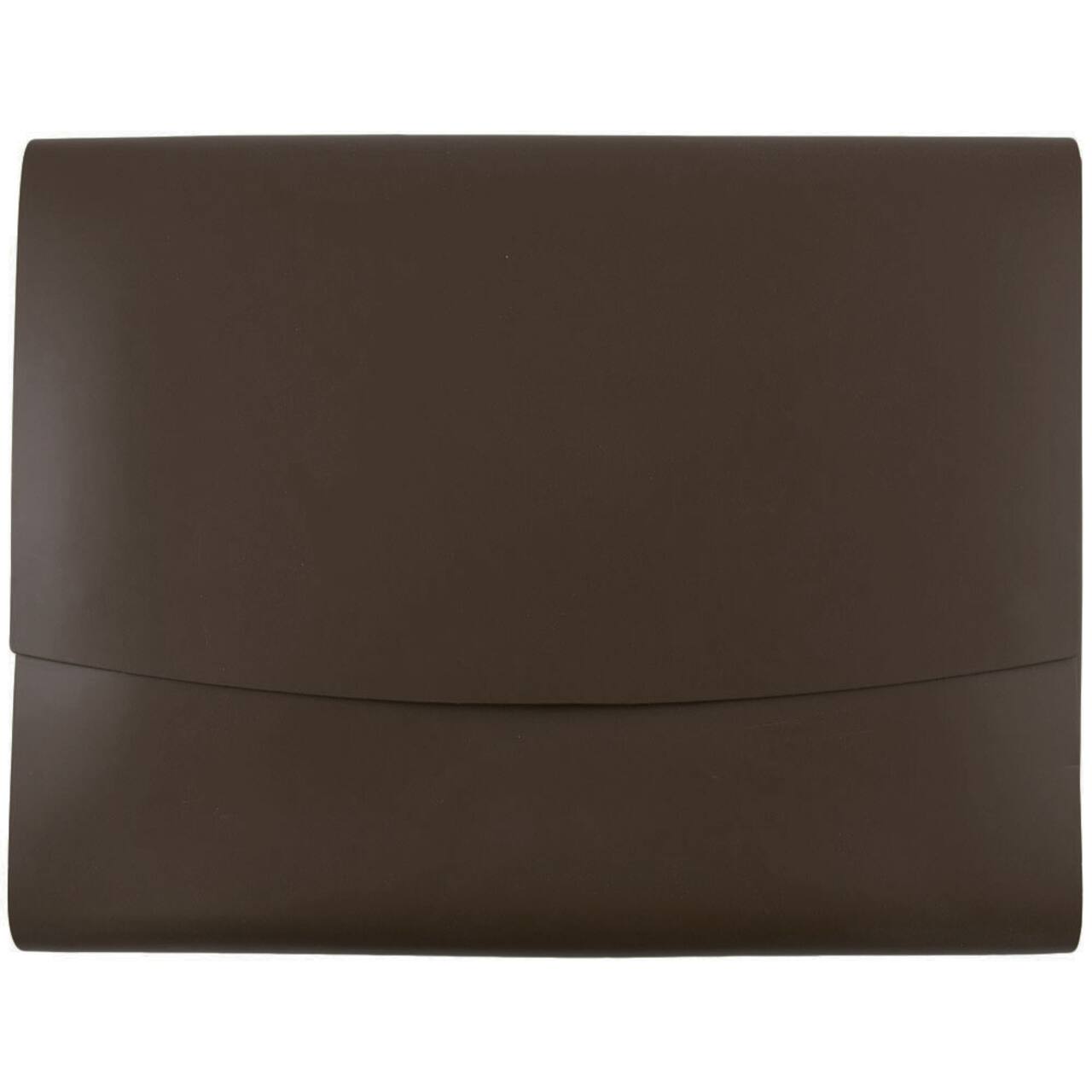JAM Paper Italian Leather Snap Closure Portfolio